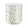 Serwis obiadowy porcelanowy na 12 osób NORIKO WHITE 12