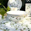 Serwis obiadowy porcelanowy na 12 osób NORIKO WHITE 6