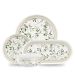 Serwis obiadowy porcelanowy na 12 osób NORIKO WHITE 1