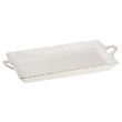 Półmisek prostokątny Talerz do ciasta 30 x 15 cm CLARA Gold Ivory 5