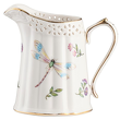 Serwis do kawy herbaty porcelanowy na 6 osób LEDA IVORY 19