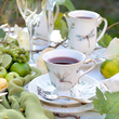 Serwis do kawy herbaty porcelanowy na 6 osób LEDA IVORY 7