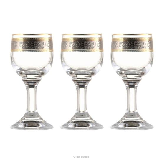 Kieliszki do wódki 35 ml 6 sztuk RENESANS