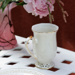 Kubek porcelanowy CLARA Gold Ivory w pudełku prezentowym 1