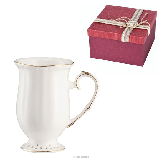 Kubek do kawy w eleganckim pudełku na prezent