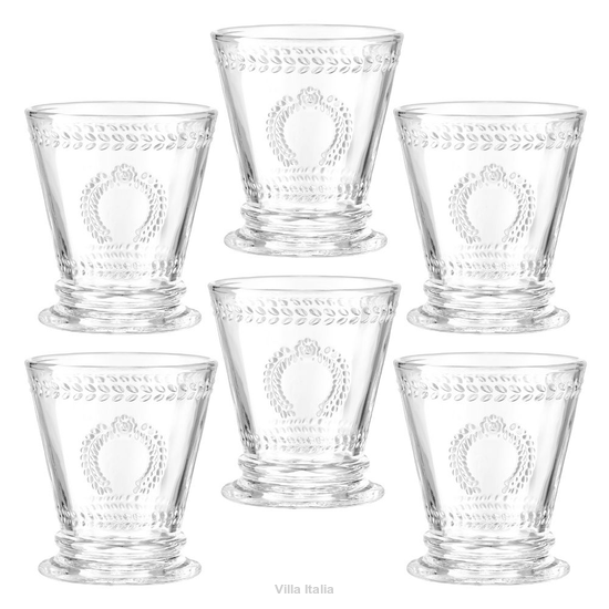 Komplet 6 szklanek do wody