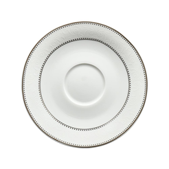 Spodek pod filiżankę 16 cm porcelanowy BLANCHE