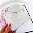 Półmisek prostokątny Talerz do ciasta porcelanowy 33 x 20 cm MIAMI PLATIN 6