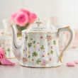 Serwis do kawy herbaty porcelanowy na 12 osób WALENCJA Ivory 6