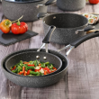 Garnek granitowy 28 cm niski TRESTELLE  6
