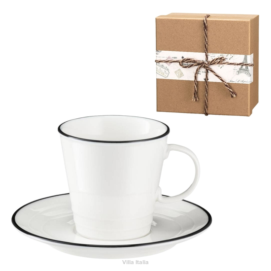 Filiżanka porcelanowa 250 ml NOSTALGIA w pudełku prezentowym