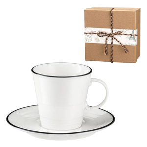 Filiżanka porcelanowa 250 ml NOSTALGIA w pudełku prezentowym