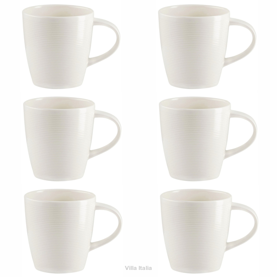 Komplet sześciu kubków 250 ml