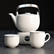 Dzbanek do herbaty porcelanowy 1,3 litra PLUS PLATIN 4