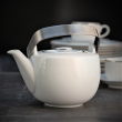 Dzbanek do herbaty porcelanowy 1,3 litra PLUS PLATIN 1