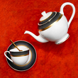 Dzbanek do herbaty porcelanowy 1,2 litra ROYAL LADY 1