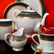 Dzbanek do herbaty porcelanowy 1,2 litra ROYAL LADY 4