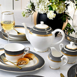 Dzbanek do herbaty porcelanowy 1,2 litra ROYAL LADY 9