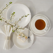 Talerz deserowy śniadaniowy 20 cm porcelanowy WHITE PRINCESS 2