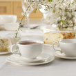 Talerz deserowy śniadaniowy 20 cm porcelanowy WHITE PRINCESS 8