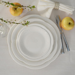 Talerz deserowy śniadaniowy 20 cm porcelanowy WHITE PRINCESS 12