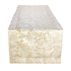 Bieżnik złoty 45 x 160 cm MARTA