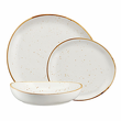 Komplet talerzy porcelanowych na 6 osób AMMOS 14