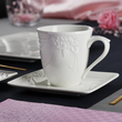 Filiżanka do kawy porcelanowa 180 ml ze spodkiem MARIETTA 7