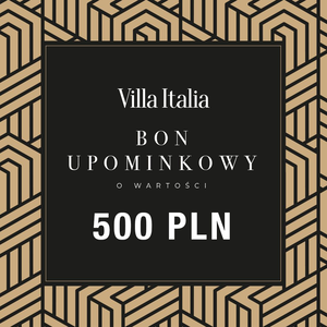 Bon podarunkowy o wartości 500 zł dostawa elektroniczna
