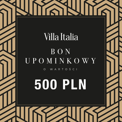 Bon podarunkowy o wartości 500 zł dostawa elektroniczna