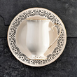 Komplet talerzyków deserowych 19 cm 6 sztuk CLARA Gold Ivory 7