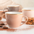 Komplet 2 kubków porcelanowych 550 ml CYNAMON & CHOCO w pudełku prezentowym 1