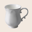 Kubek porcelanowy 300 ml MINK z platyną 2