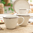 Zestaw kubków ceramicznych jumbo 400 ml 6 sztuk DIUNE 1