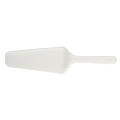 Talerz do ciasta kwadratowy z łopatką 30x30cm porcelanowy CLARA Ivory 2