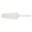 Talerz do ciasta kwadratowy z łopatką 30x30cm porcelanowy CLARA Ivory 2