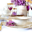 Serwis obiadowy na 12 osób porcelanowy LORETTA 16