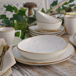 Serwis obiadowy Komplet talerzy porcelanowych na 12 osób AMMOS 1