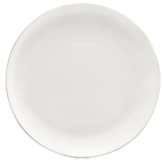 Talerz płytki porcelanowy 27 cm BOSTON GOLD