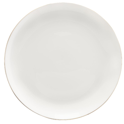 Talerz płytki porcelanowy 27 cm BOSTON GOLD