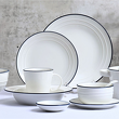 elegancka zastawa stołowa z porcelany na prezent