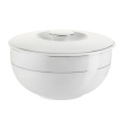 Waza porcelanowa 4 litry Salaterka z przykrywką i podstawą INFINITY 1