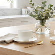 Filiżanka ze spodkiem porcelanowa 280 ml TOSCA 2