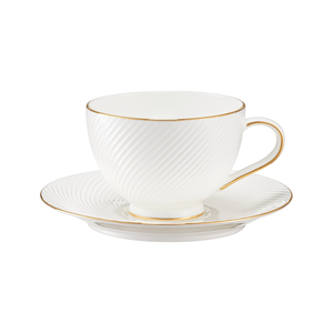 Filiżanka ze spodkiem porcelanowa 280 ml TOSCA