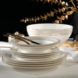 Serwis obiadowo kawowy na 12 osób porcelanowy MARILYN 5