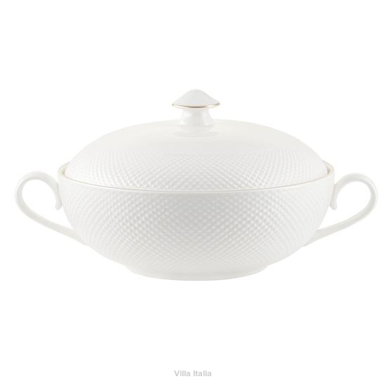 Waza porcelanowa złota linia 2,5 litra BARI Gold