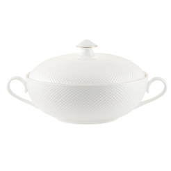 Waza porcelanowa złota linia 2,5 litra BARI Gold