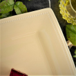 Półmisek prostokątny żółty 38 cm PORTO  1