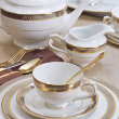 Serwis do herbaty porcelanowy na 12 osób RENESANS  1
