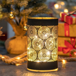 Lampion czarny szklany NOTTE - LED rozeta 2